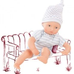 Götz Badebaby Mini Aquini Blau