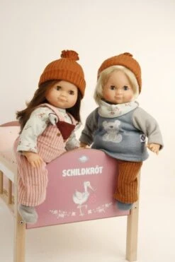 Schildkröt Puppen Schlummerle Gr. 32 Blaue Schlafaugen Blonde Haare -Kinderspielzeugladen 2032069 003 600x600