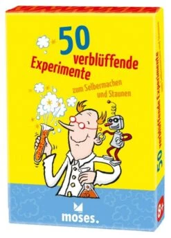 Moses 50 Verblüffende Experimente Zum Selbermachen Und Staunen