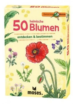 Moses Expedition Natur 50 Heimische Blumen