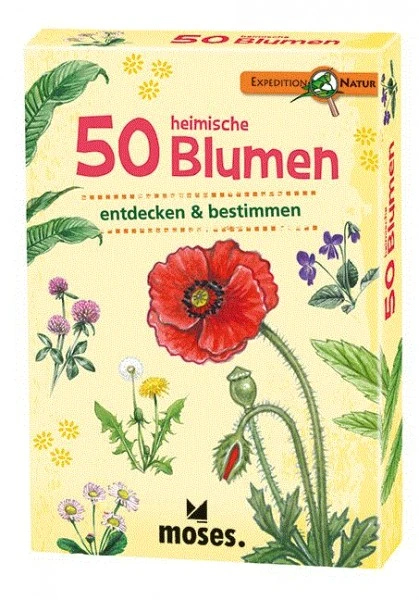 Moses Expedition Natur 50 Heimische Blumen 3 Moses Expedition Natur 50 Heimische Blumen