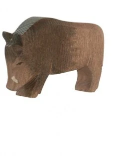 Ostheimer Wildschwein Keiler Holzfigur