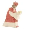 Ostheimer König Rot Holzfigur, Gezackte Krone