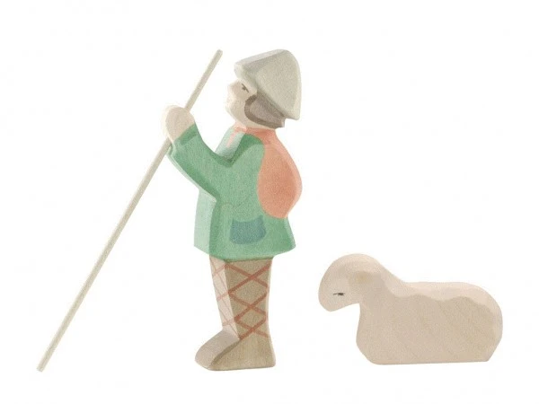 Ostheimer Krippen-Sort. 13-tlg. Holzfigur 5 Ostheimer Krippen-Sort. 13-tlg. Holzfigur – Bild 3