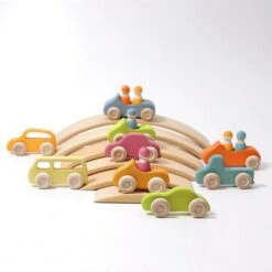 Grimms Kleines Cabrio Gelb -Kinderspielzeugladen 322 09306 b 600x600