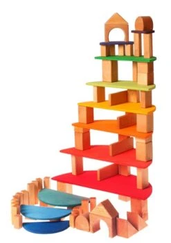 Grimm's Grosse Halbkreise Regenbogen Holzspielzeug -Kinderspielzeugladen 322 10675 b 600x600
