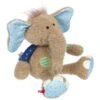 Sigikid Stofftier Elefant Blau Patchwork Sweety -Kinderspielzeugladen 42962 600x600