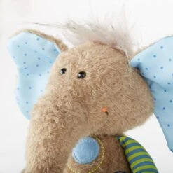 Sigikid Stofftier Elefant Blau Patchwork Sweety -Kinderspielzeugladen 42962 o 600x600