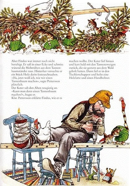 Oetinger-Verlag Pettersson Kriegt Weihnachts- Besuch 4 Oetinger-Verlag Pettersson Kriegt Weihnachts- Besuch – Bild 2