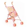 Djeco Puppenwagen Flowers - 54 Cm Collection Pomea -Kinderspielzeugladen DJ07841 Puppenwagen Flowers 1 600x600